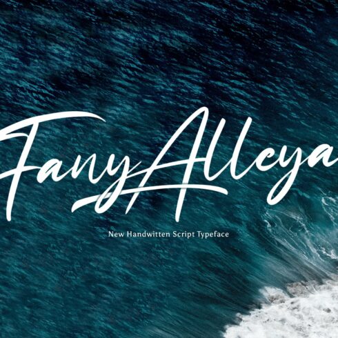 Fany Alleya - Handwritten Font cover image.