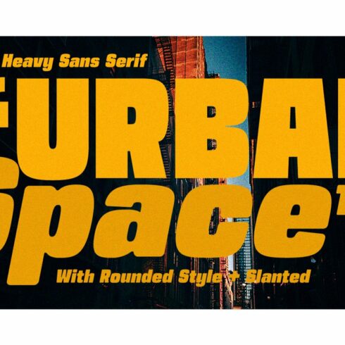 Urban Space -Heavy Sans Serif cover image.