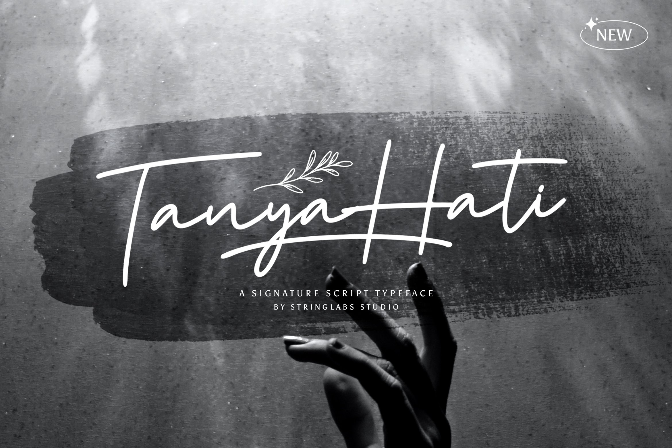 Tanya Hati - Signature Script Font cover image.