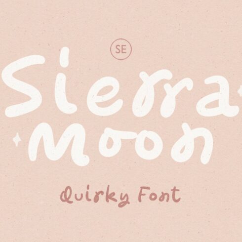 Sierra Moon - Quirky Font cover image.