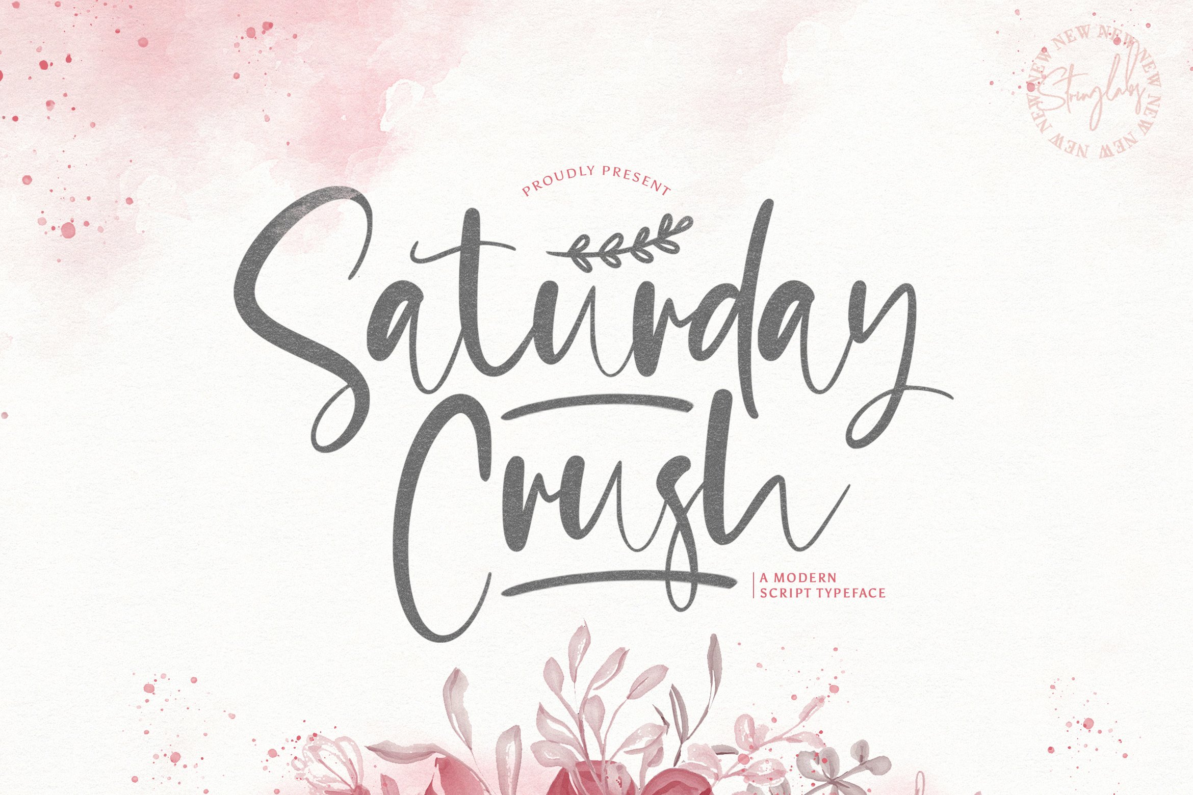 Saturday Crush - Handwritten Font cover image.