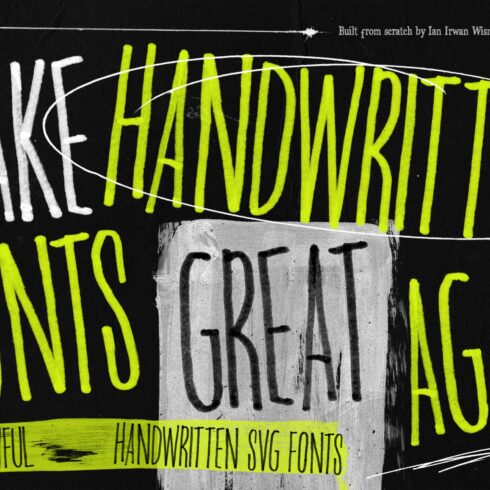 Flawful - Handwriting SVG Fonts cover image.