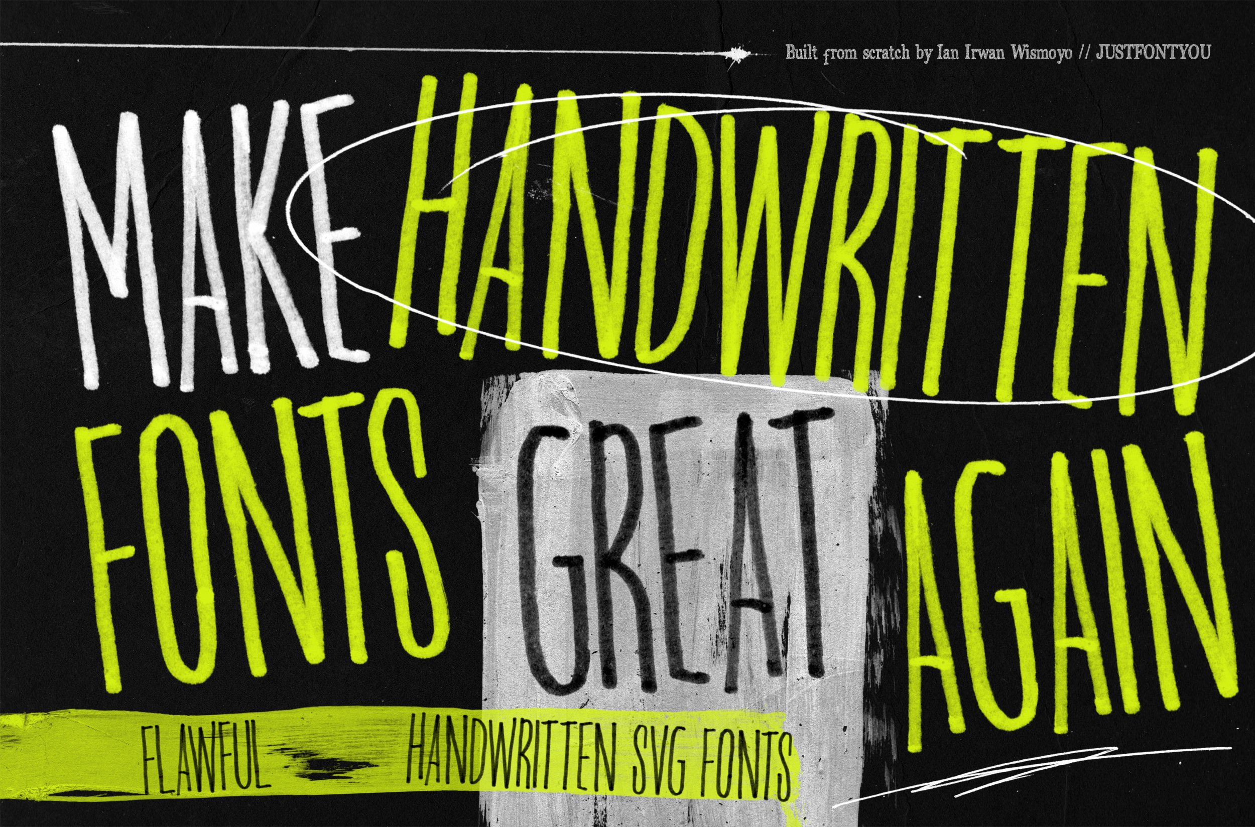 Flawful - Handwriting SVG Fonts cover image.