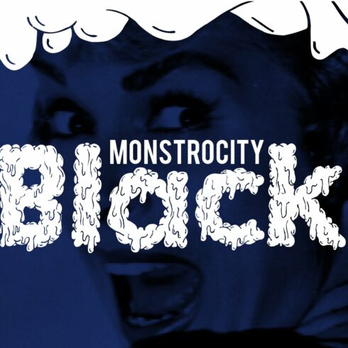 Monstrocity Black - Typeface cover image.