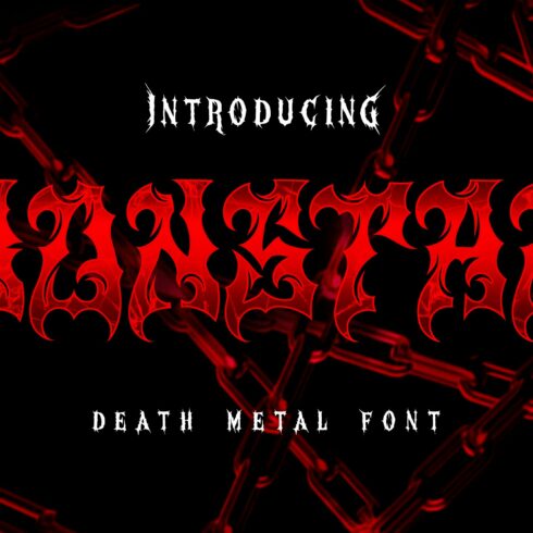 Konstan Doom Gothic Metal Font cover image.