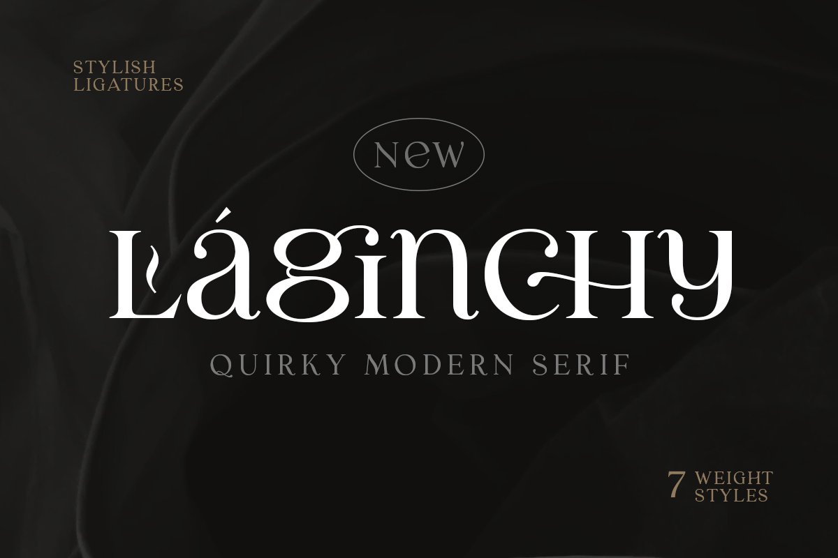 Laginchy - Quirky Serif cover image.