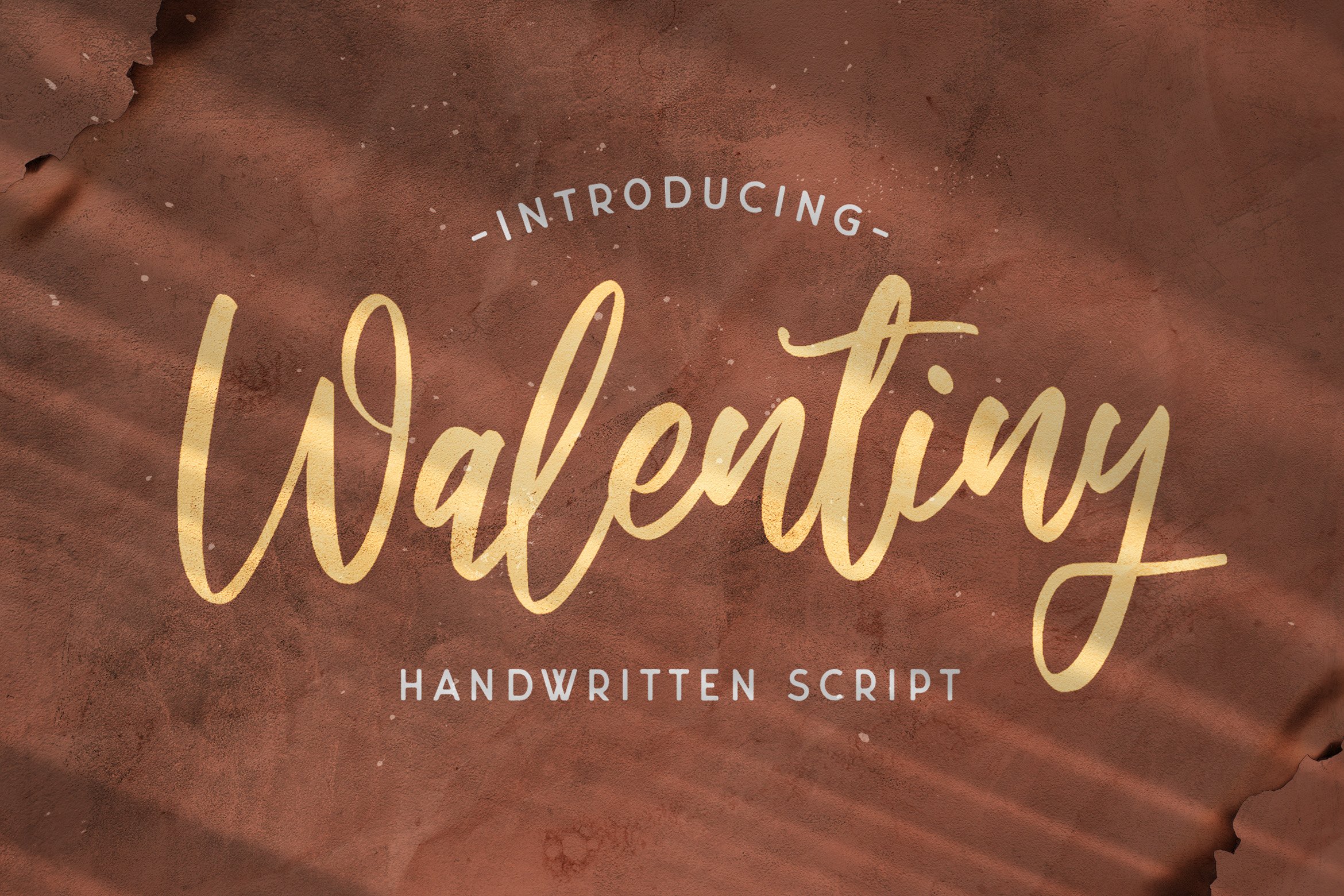 Walentiny - Handwritten Font cover image.