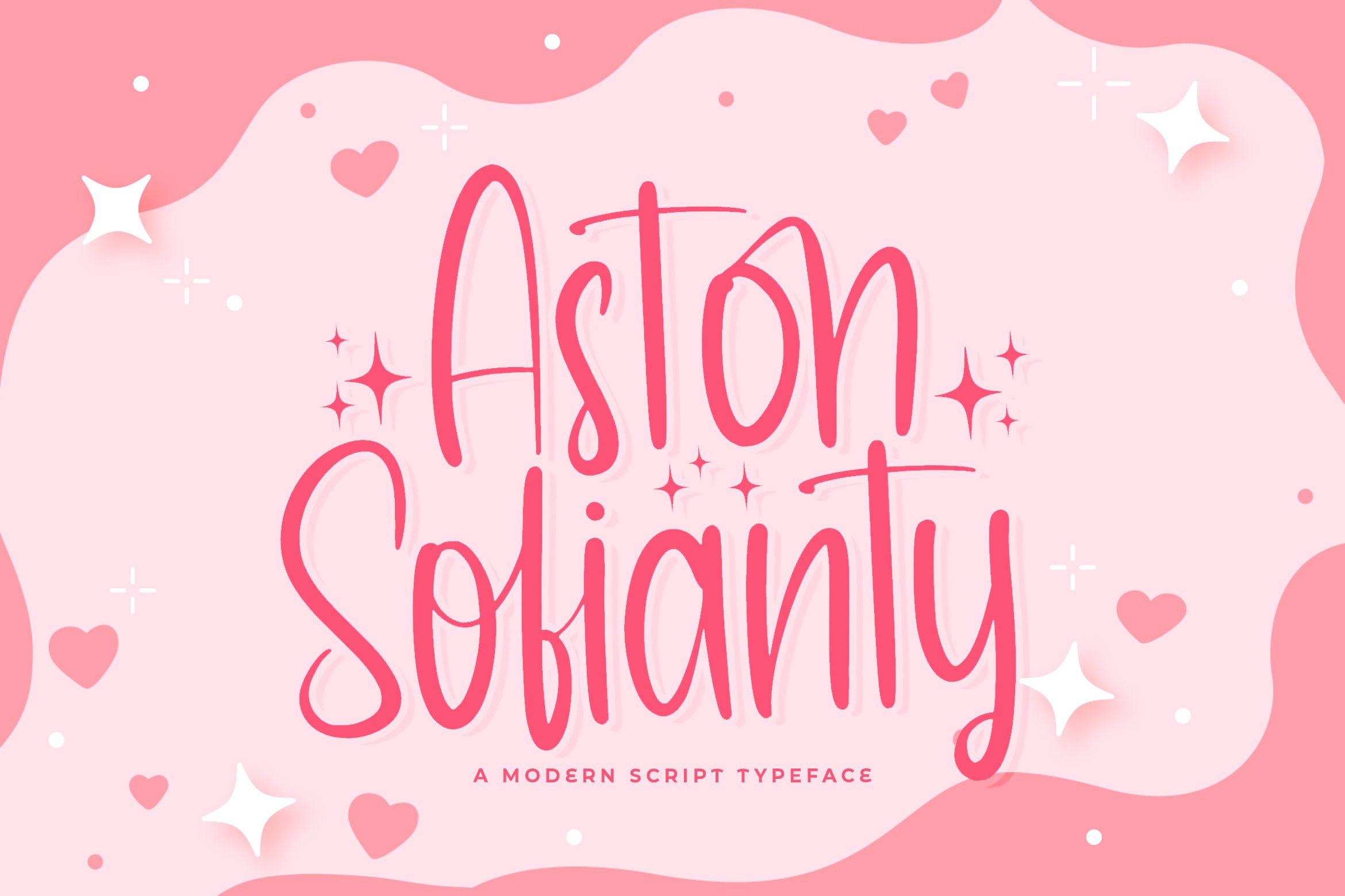 Aston Sofianty - Handwritten Font cover image.