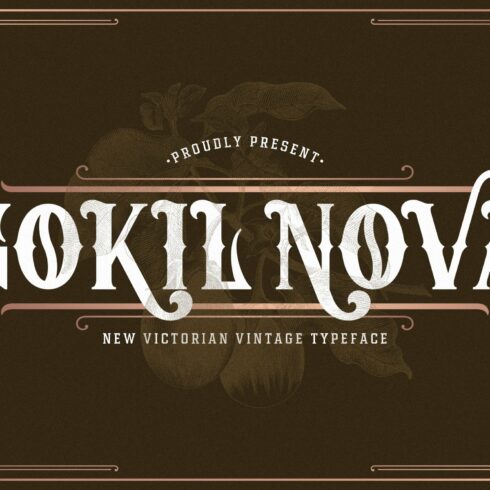 Gokil Nova - Victorian Style Font cover image.