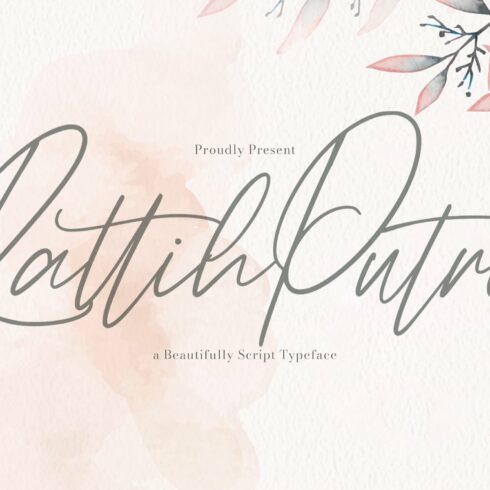 Rattih Putri - Handwritten Font cover image.