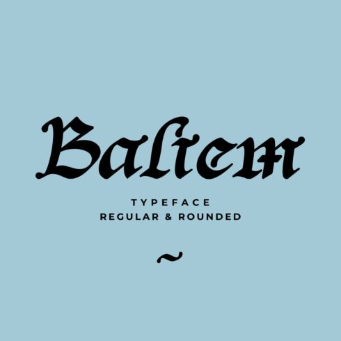 Baliem Typeface cover image.