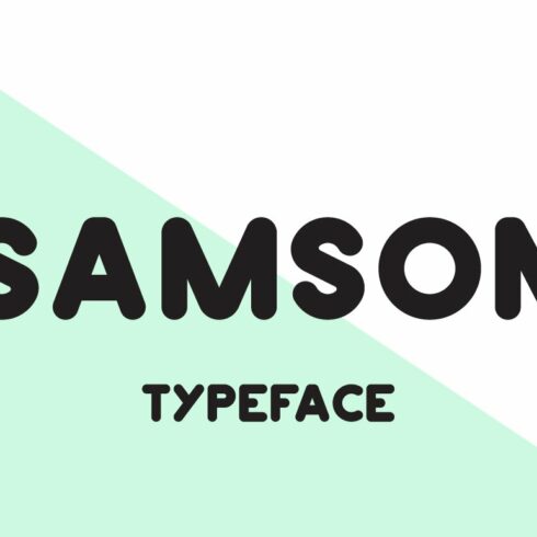 Samson Typeface cover image.