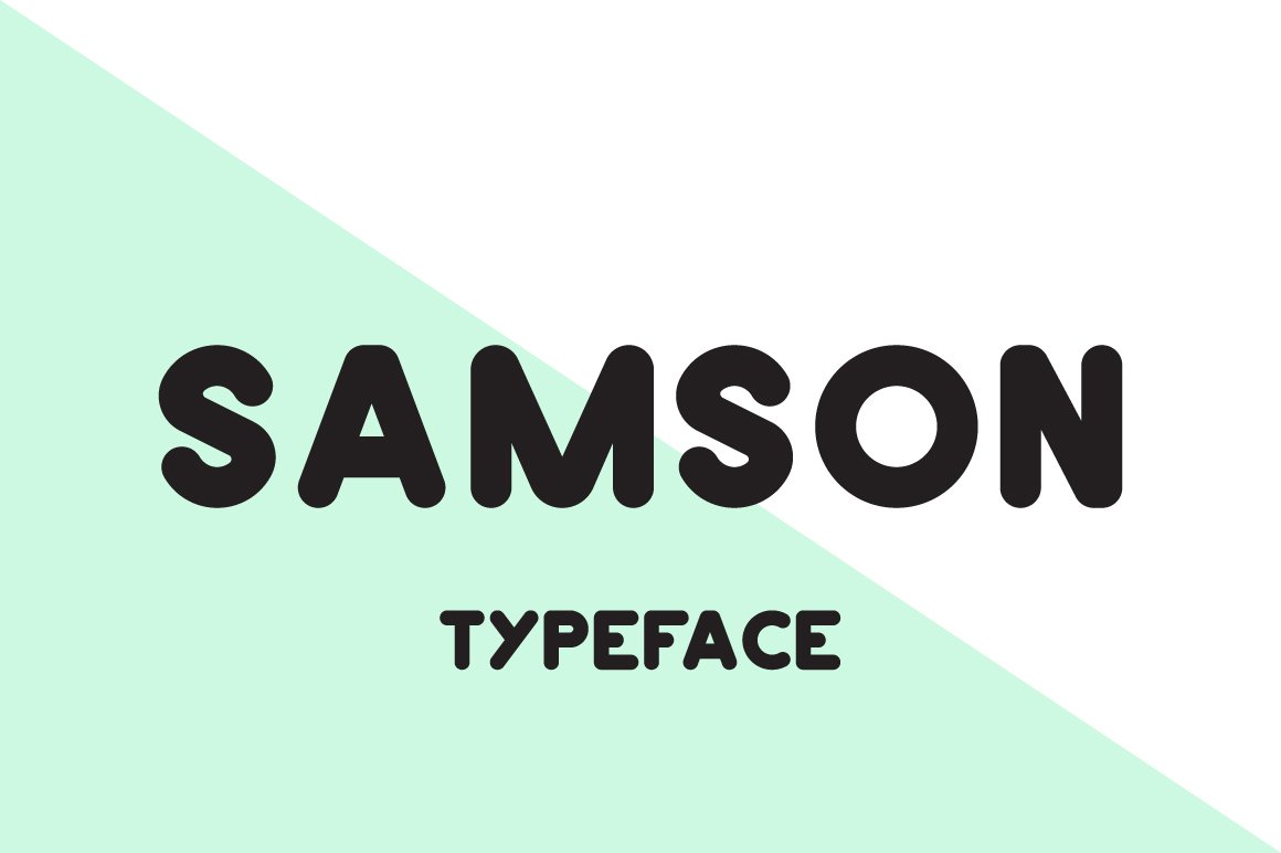 Samson Typeface cover image.