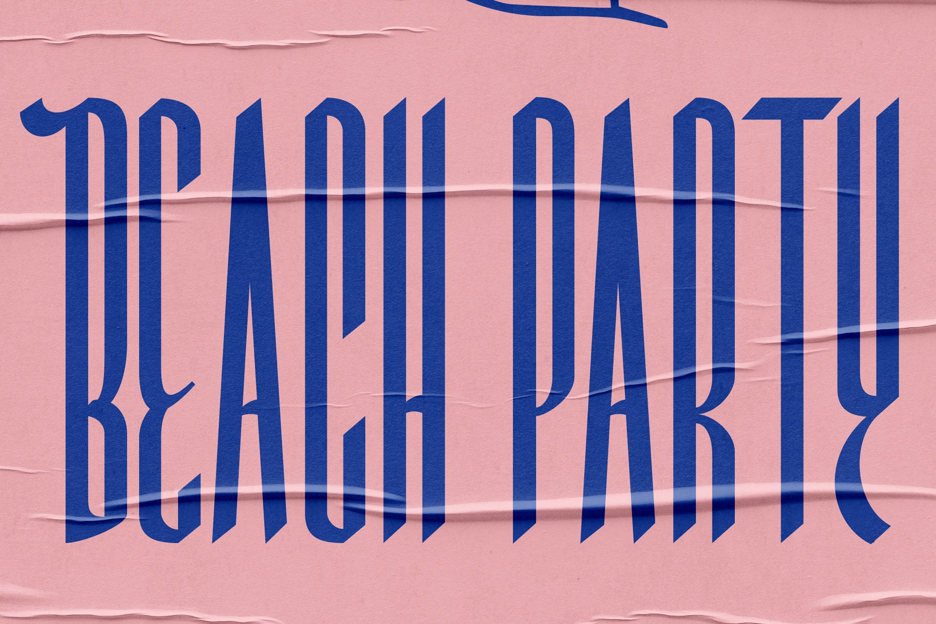 Pink Coast Typefaces preview image.