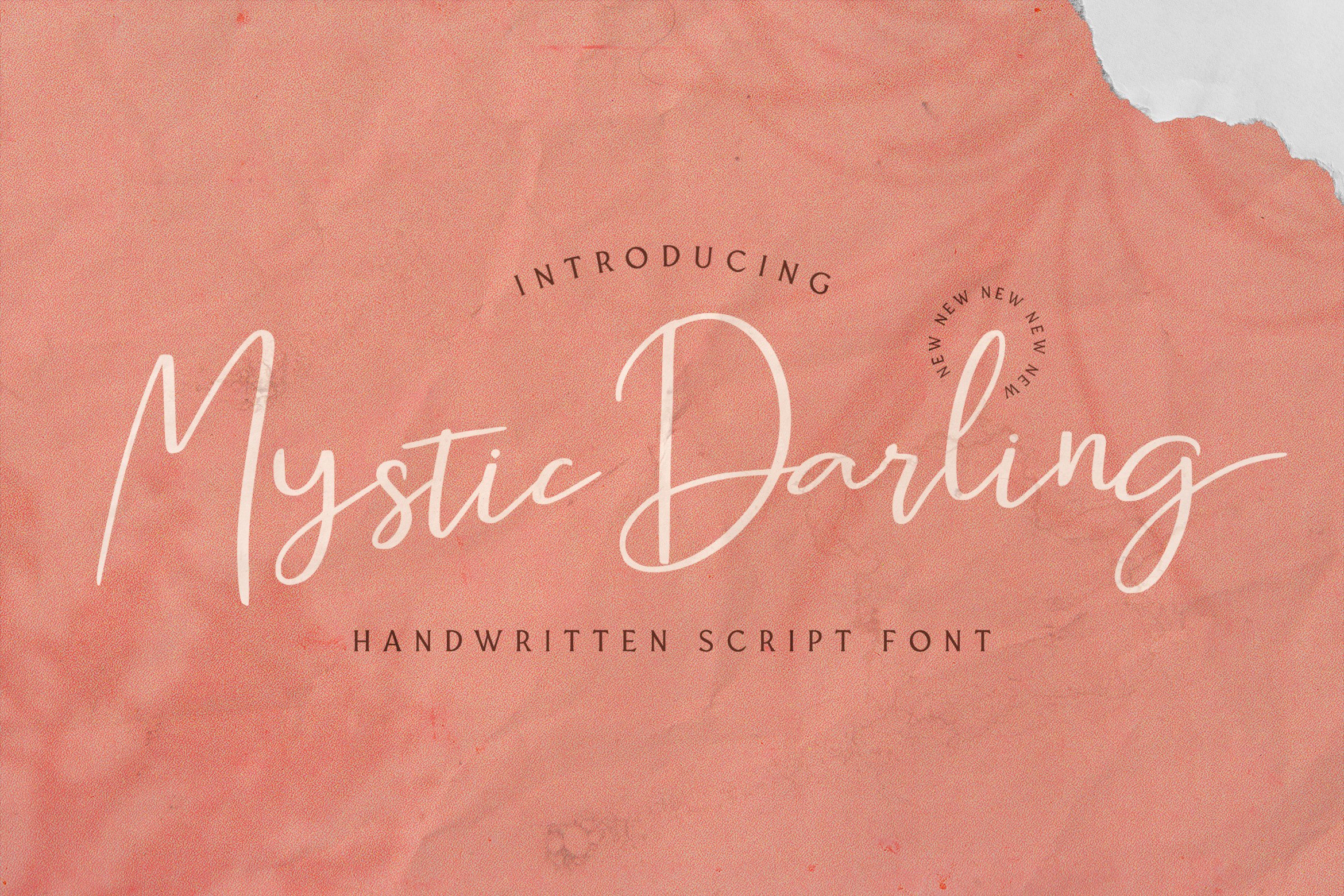 Mystic Darling - Handwritten Font cover image.