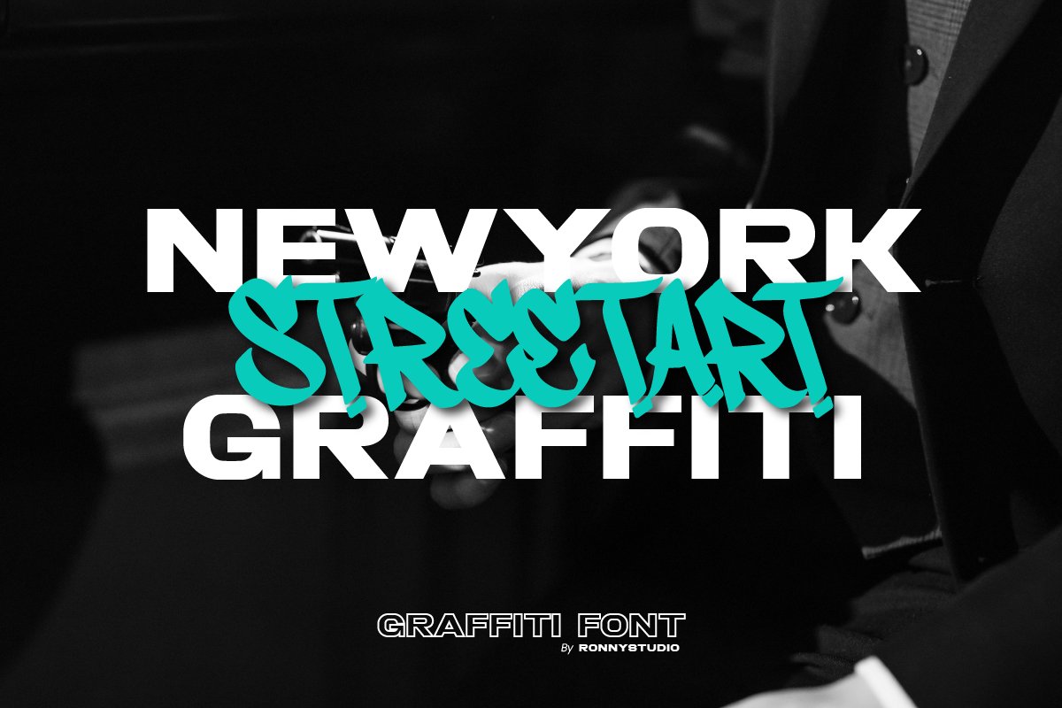 Snikers - Urban Graffiti Font preview image.