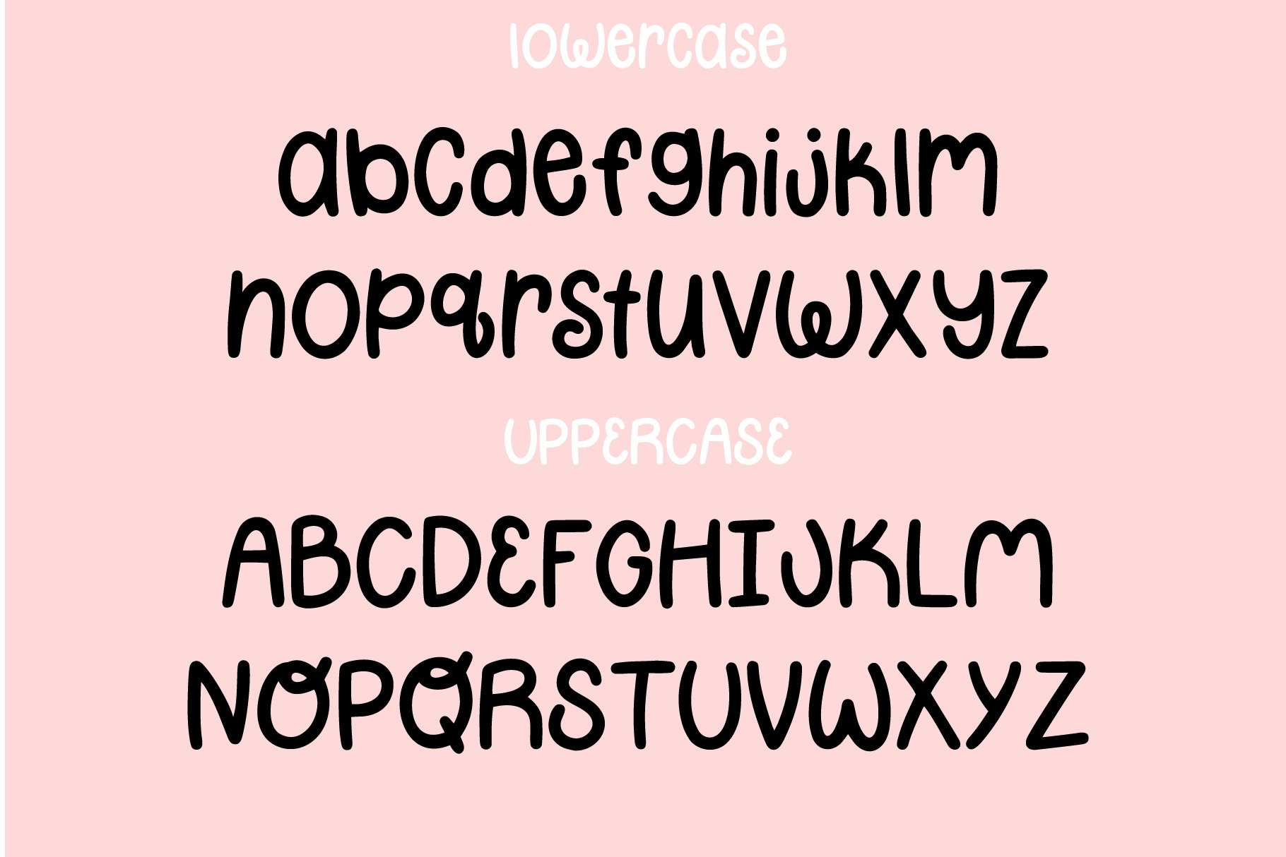 Cute Lipstick Playful Font preview image.