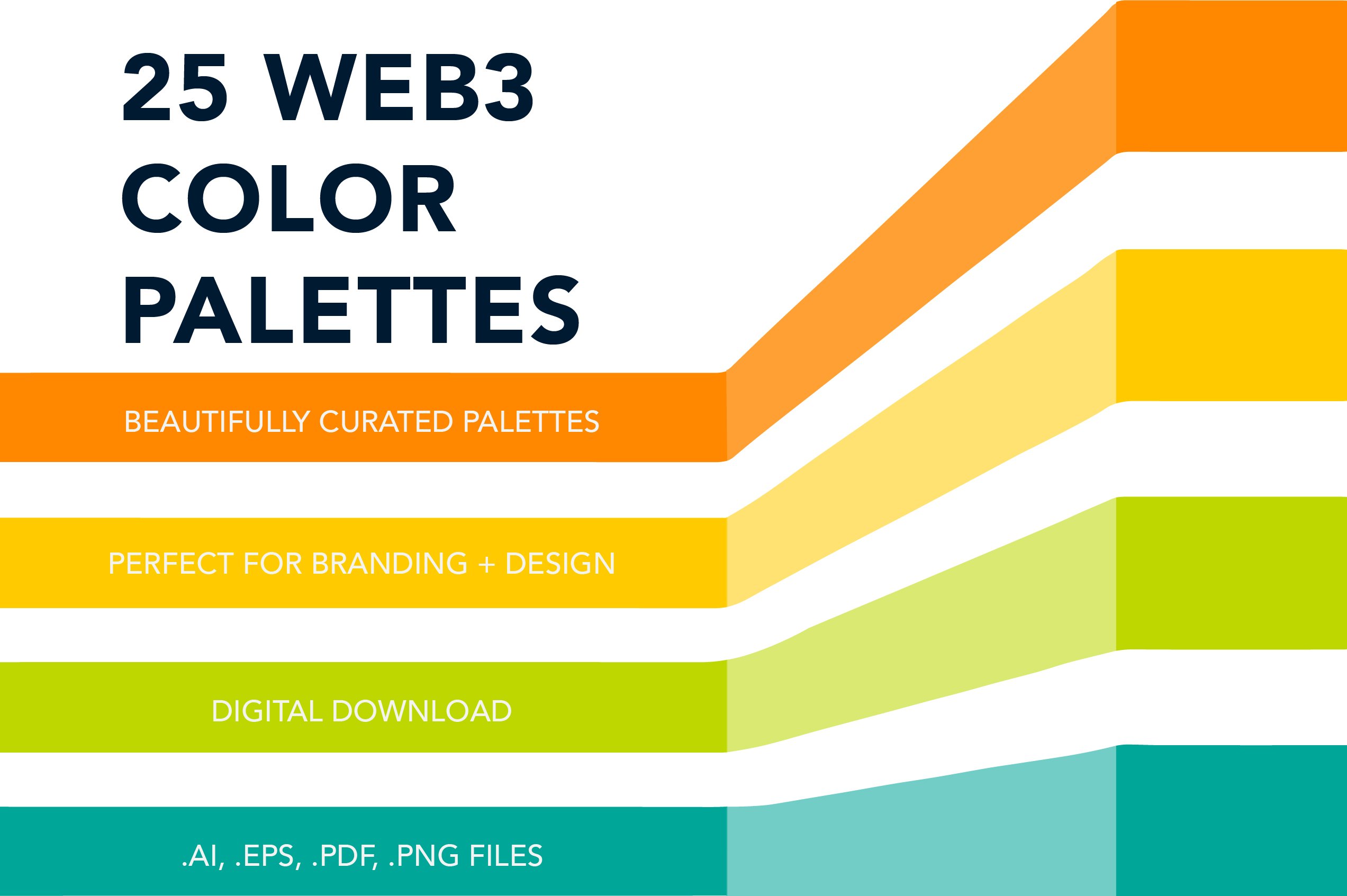 25 Web3 Color Palettespreview image.