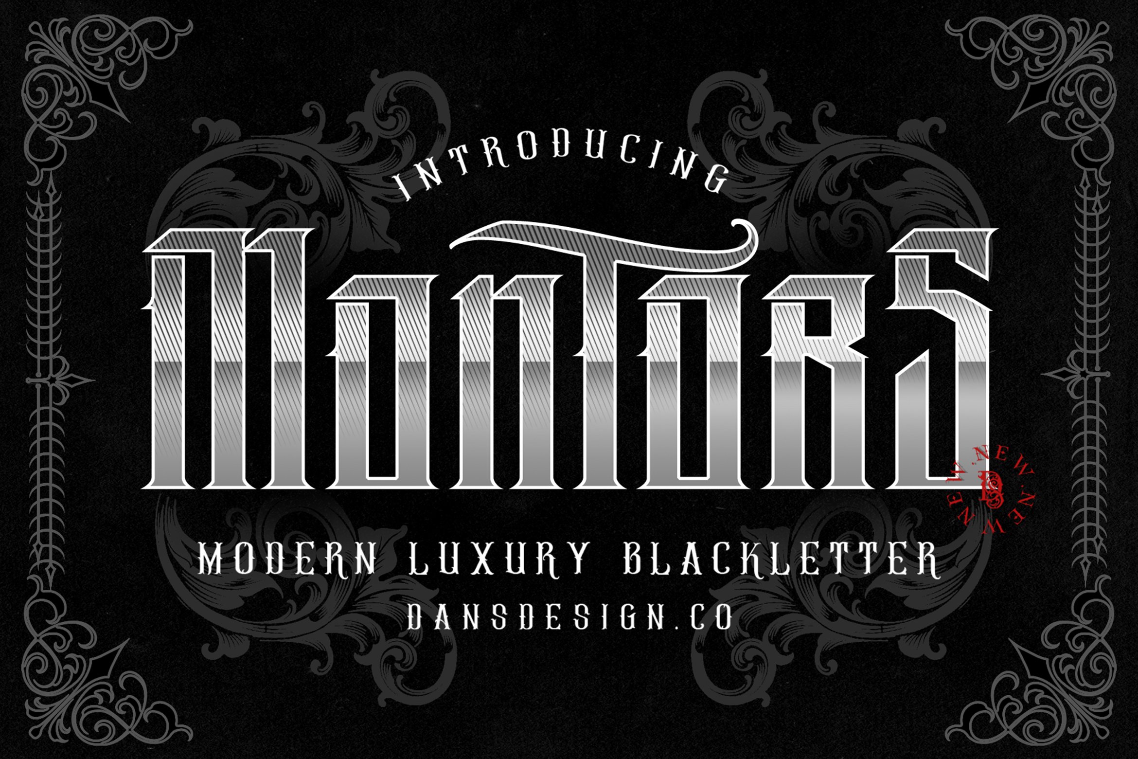 MONTORS MODERN BLACKLETTER cover image.