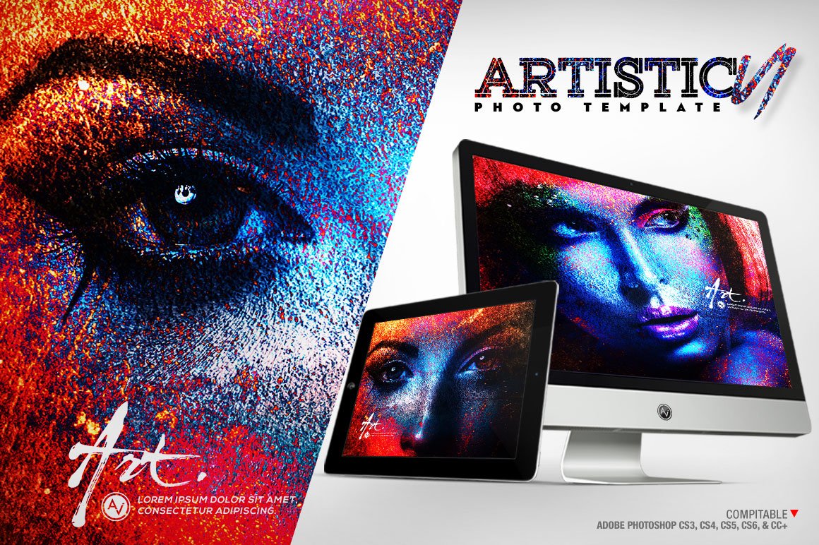 Artistic Photo Template V1cover image.