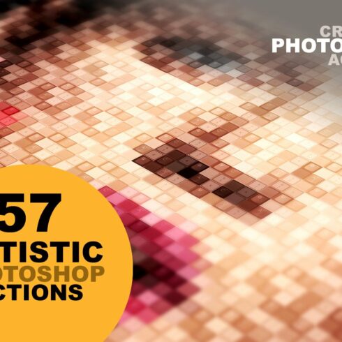 57 Artistic Photoshop Actionscover image.