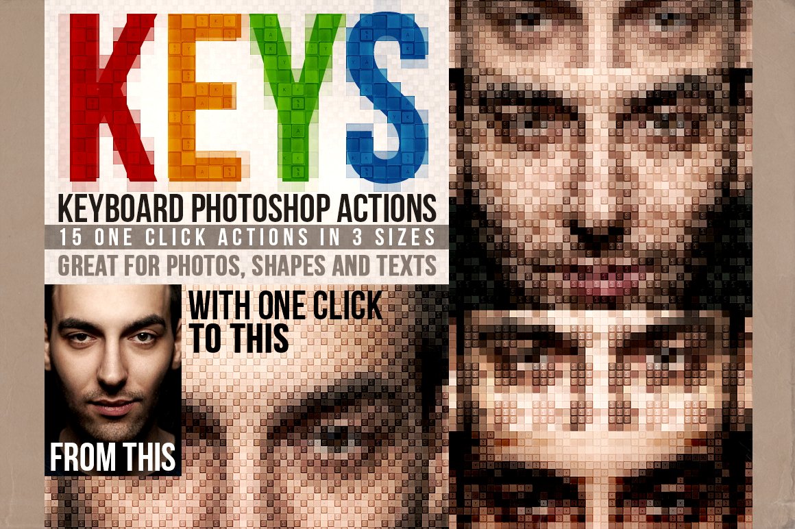 57 Artistic Photoshop Actionspreview image.