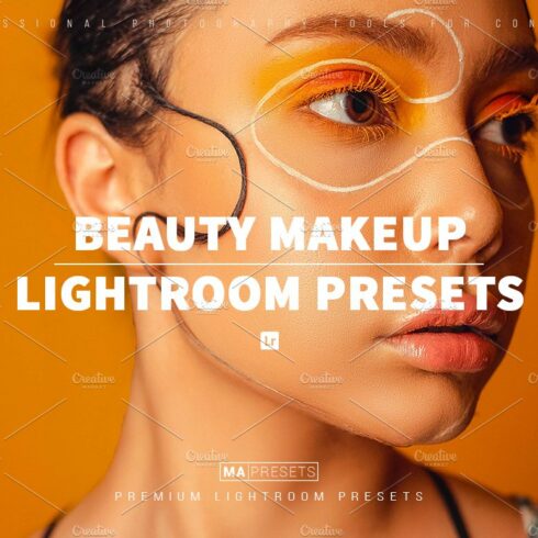 10 BEAUTY MAKEUP Lightroom Presetscover image.