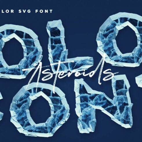 Asteroids - Color Font cover image.