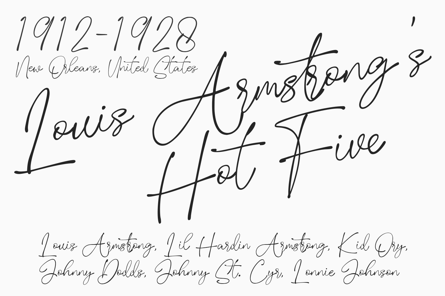 astomia duslons handwritten script font 3 123