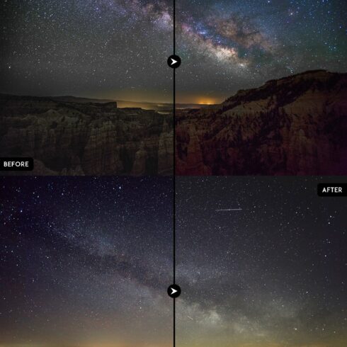 Astro Photography Lightroom Presetscover image.