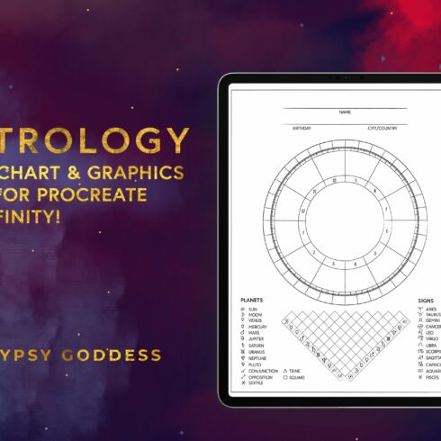 Astrology Birth Chart for Procreatecover image.
