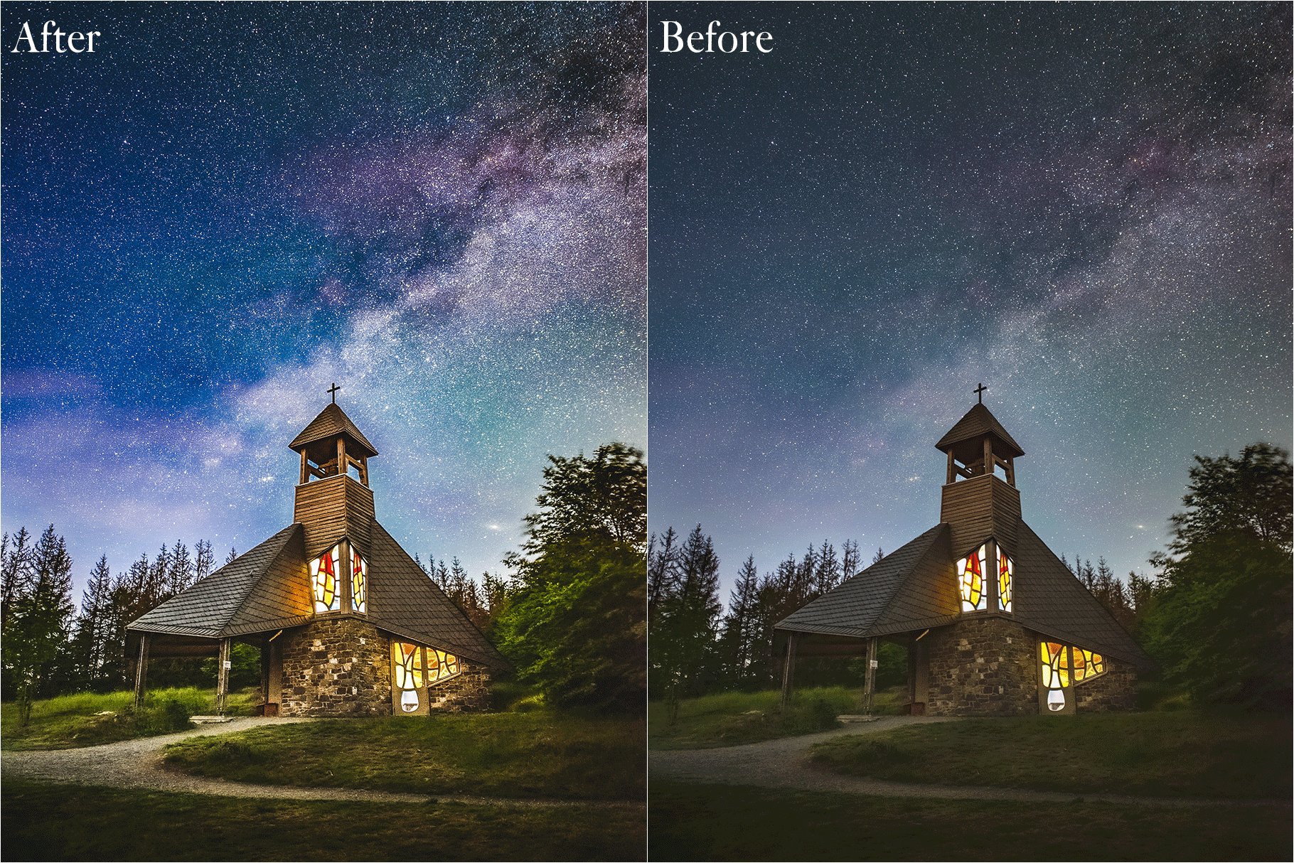 astrophotography and night sky lightroom presets1 688