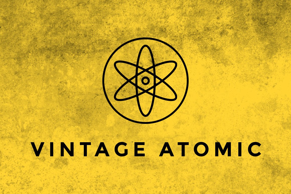 Vintage Atomic Texture Brushescover image.