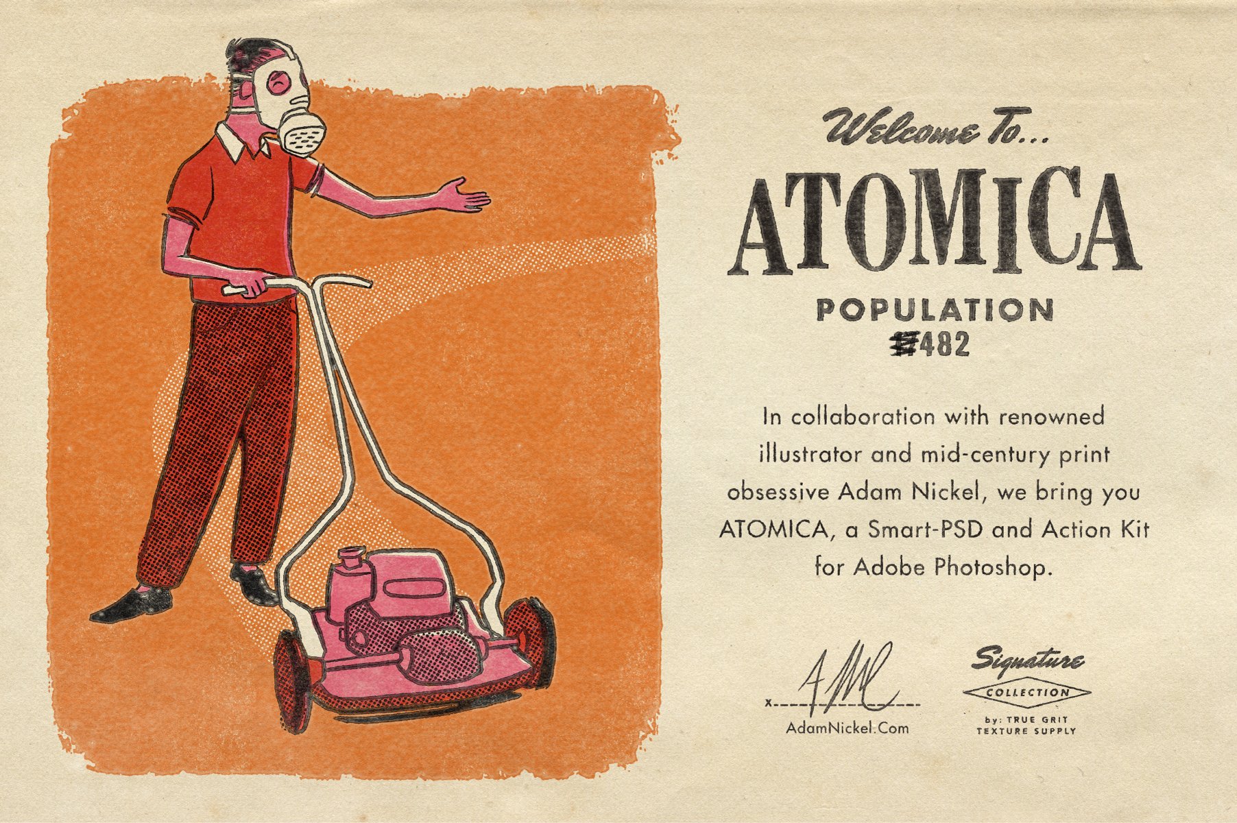 Atomica Mid-Century Print Effectspreview image.