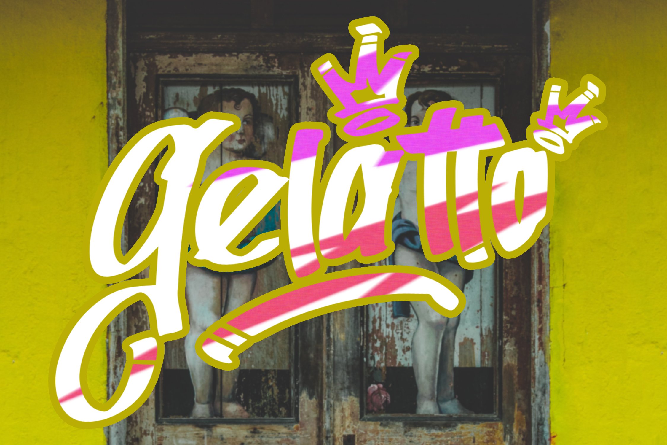 AtteThi - Graffiti Font preview image.