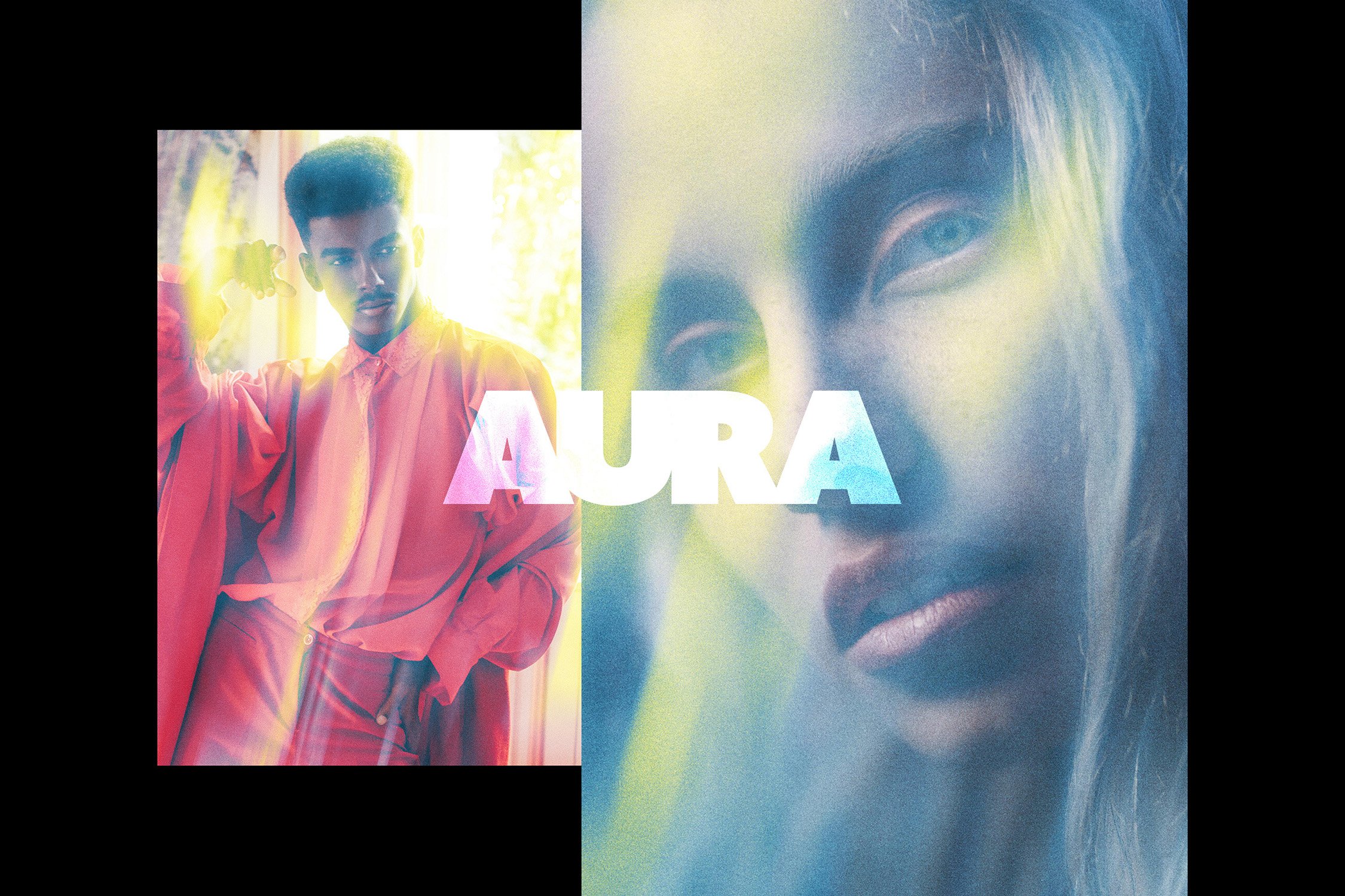 aura poster photo effect 01 109