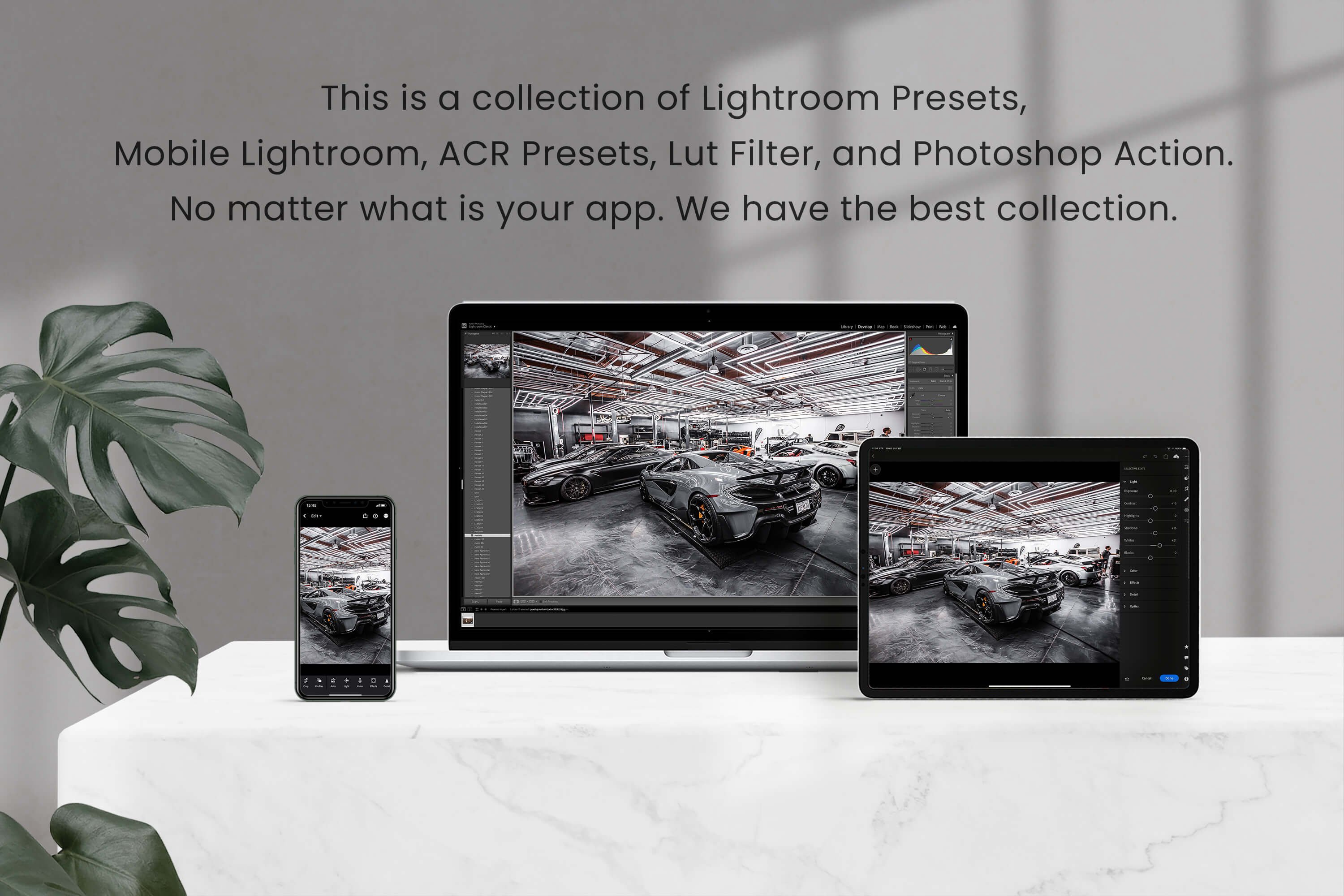 Automotive Lightroom Photoshop LUTspreview image.