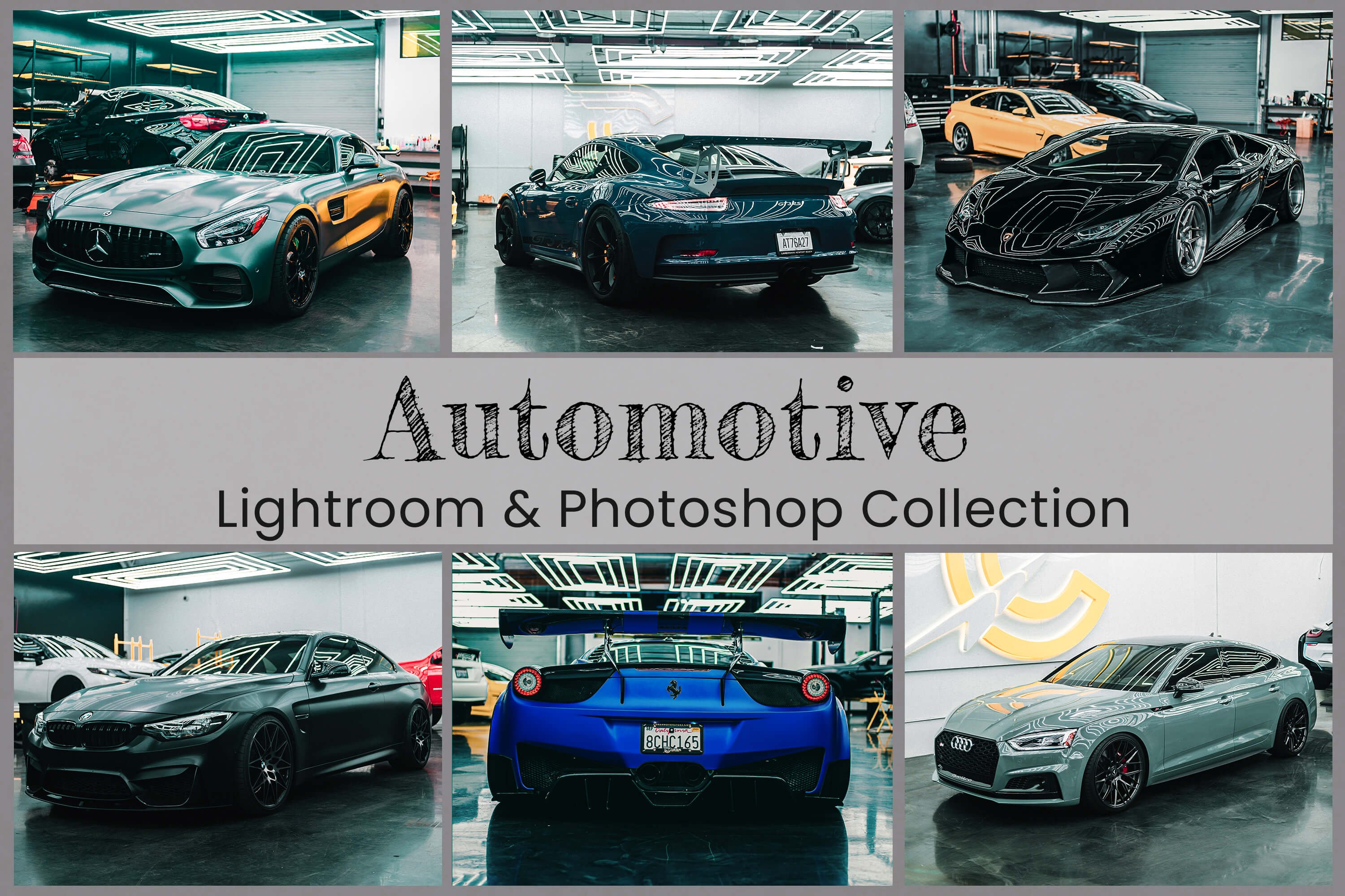 Automotive Lightroom Photoshop LUTscover image.