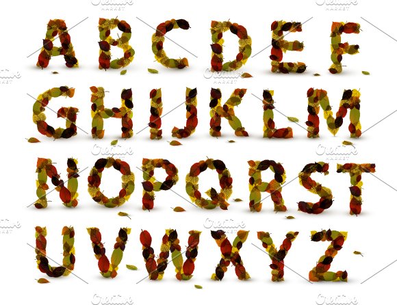 autumn alphabet th 953