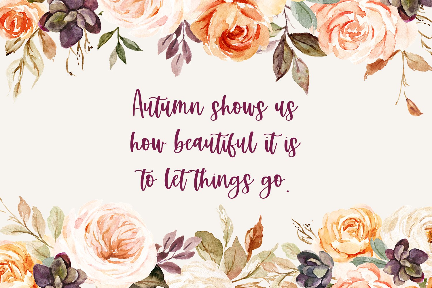 Autumn Love Font Duo preview image.