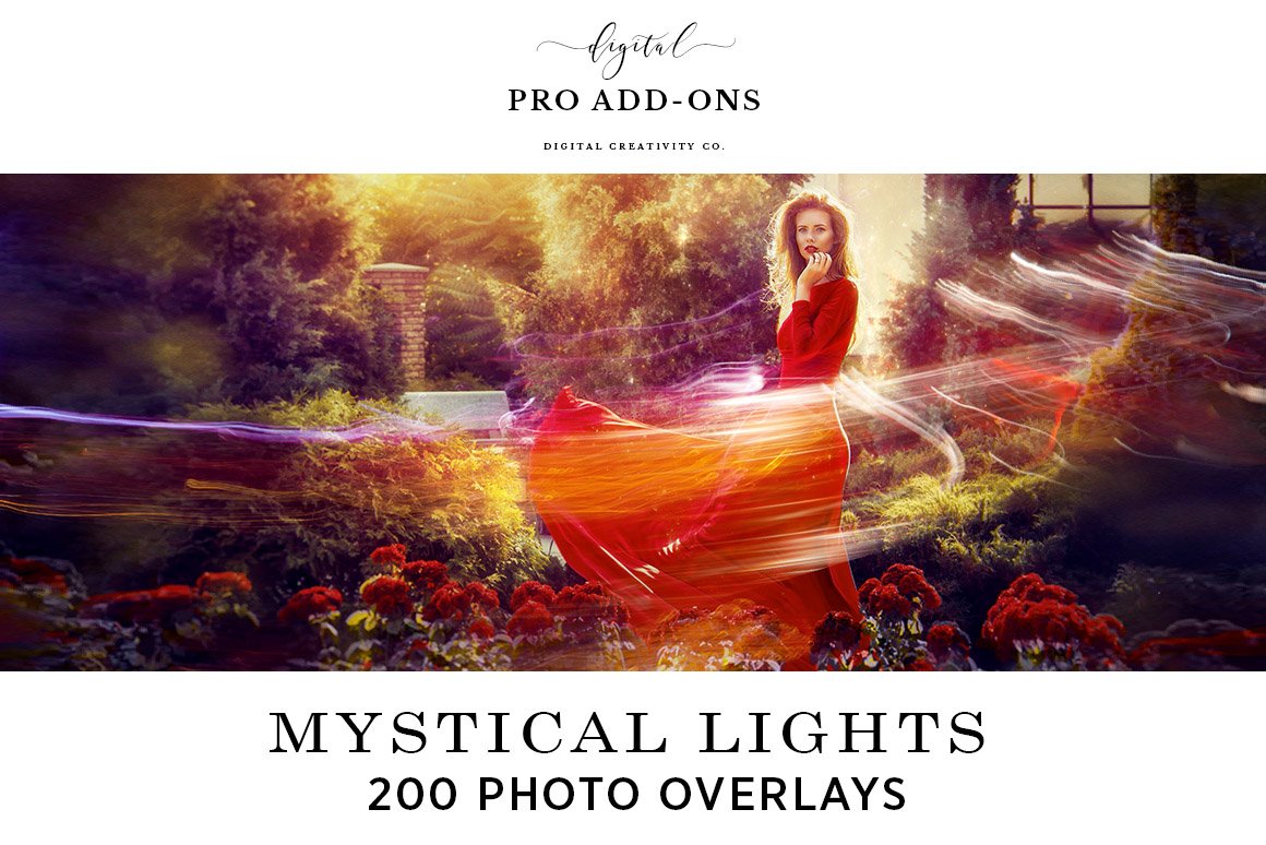 Mystical Lights - 250 Photo Overlayscover image.