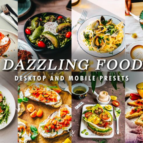 10 Dazzling Food Lightroom Presetscover image.
