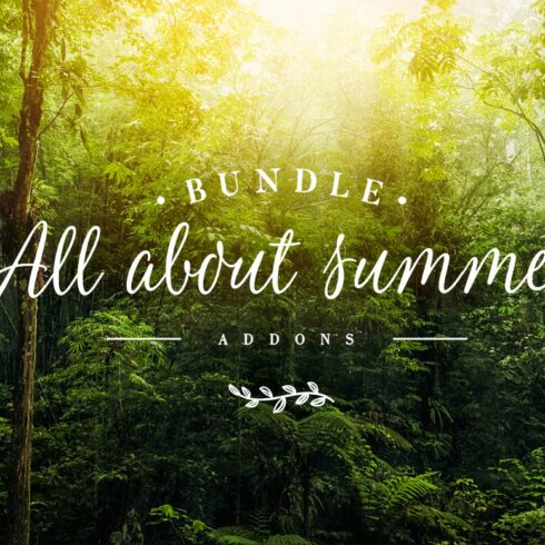 Addons Bundle - All About Summercover image.