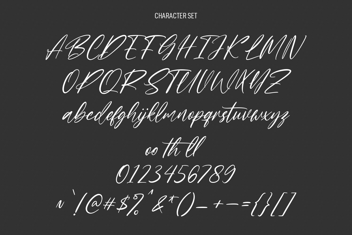 Avestura Signature Script Font preview image.