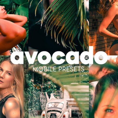 Avocado Lightroom Mobile Presetcover image.