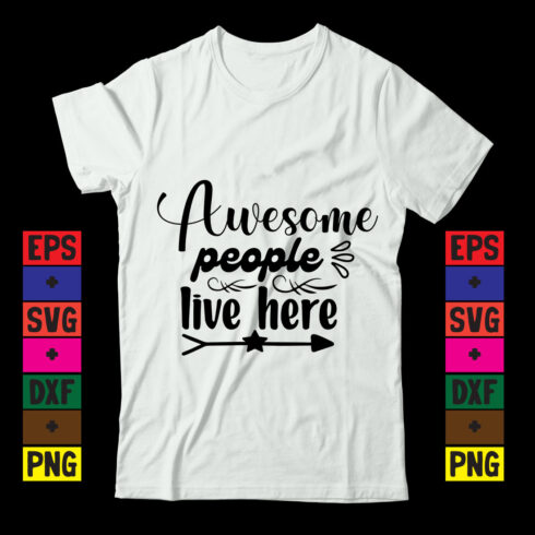 Awesome people live here cover image.