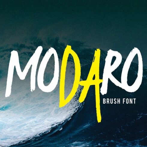 MODARO Brush Font cover image.