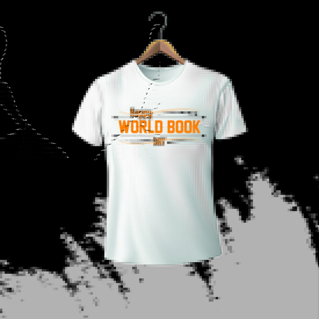 World Book Day T-shirt Design preview image.