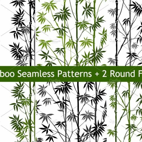 Bamboo Seamless Patterns cover image.