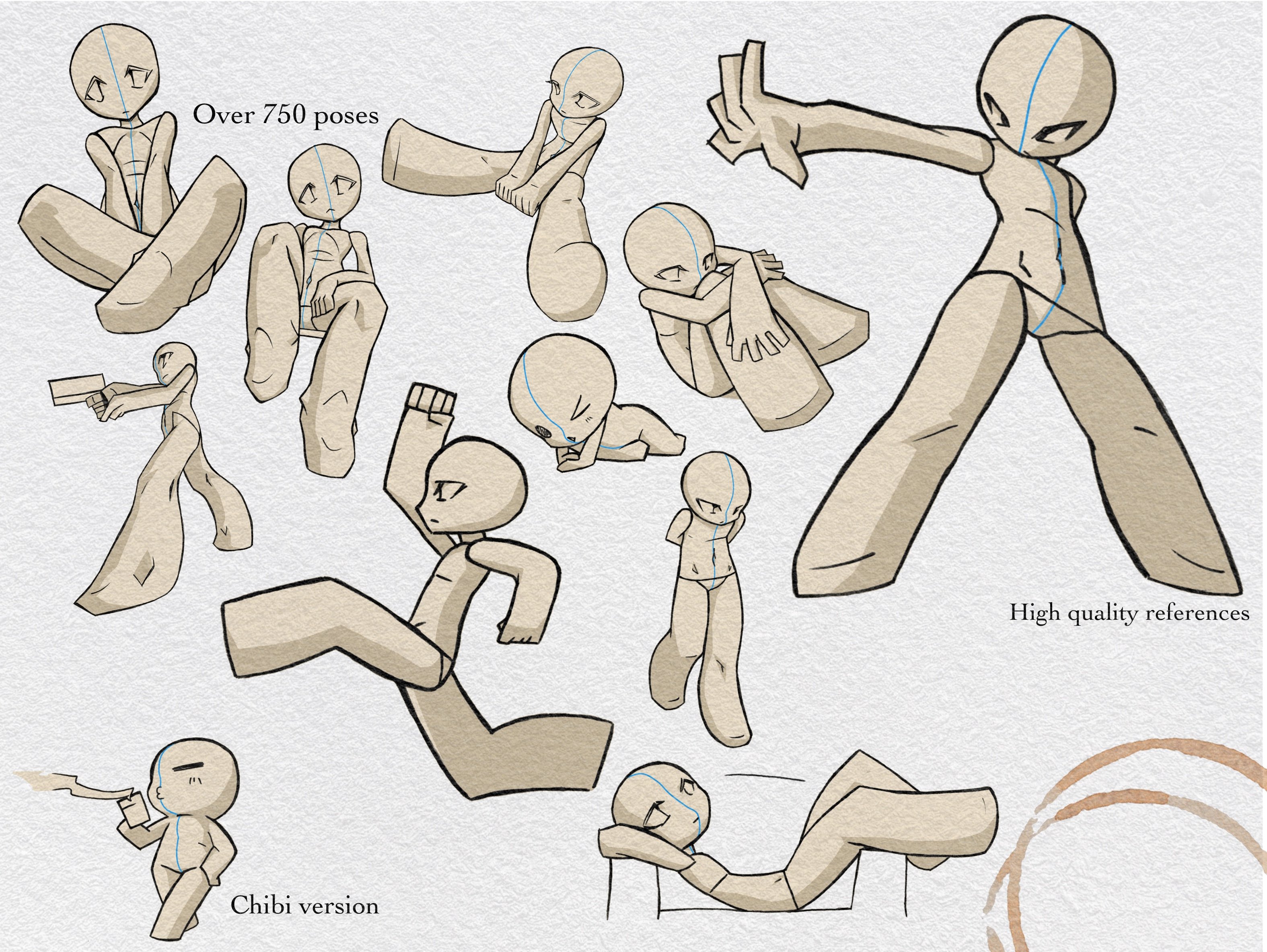 ~ Universal collection of poses ~preview image.